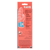 Rave Tickler Orange Silicone Dual Massager for Intimate Fun Vibrators - G Spot